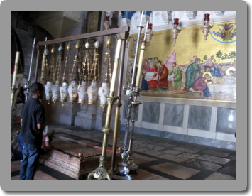 Comandă o rugăciune în Biserica Sfântului Mormânt, Ierusalim