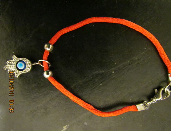 Bratara cu Hamsa si Evil eye - talisman impotriva deochiului